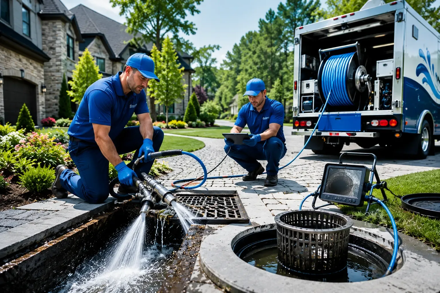Local outdoor drain cleaning professionals in Basom, NY